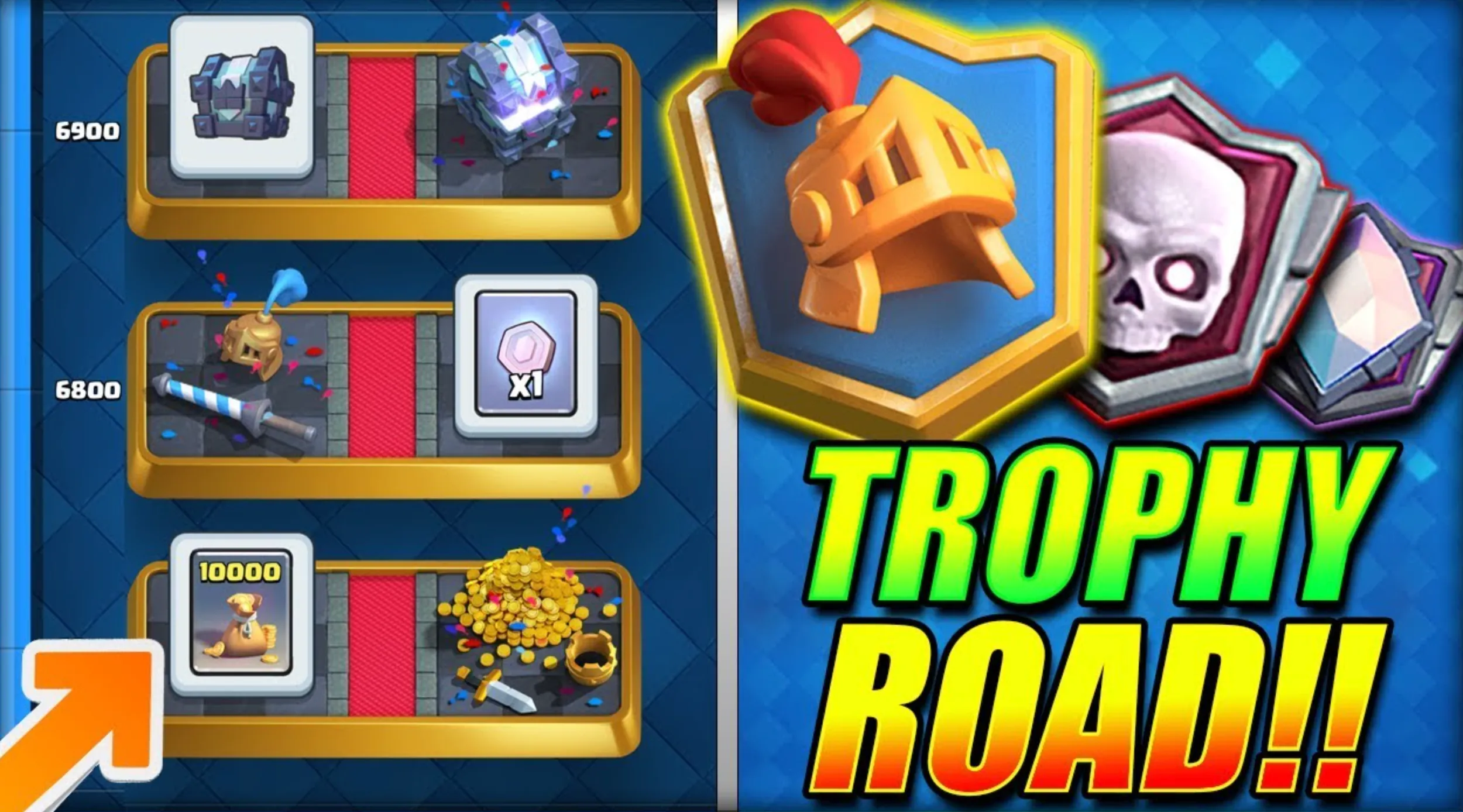 Trophy Road clash royale